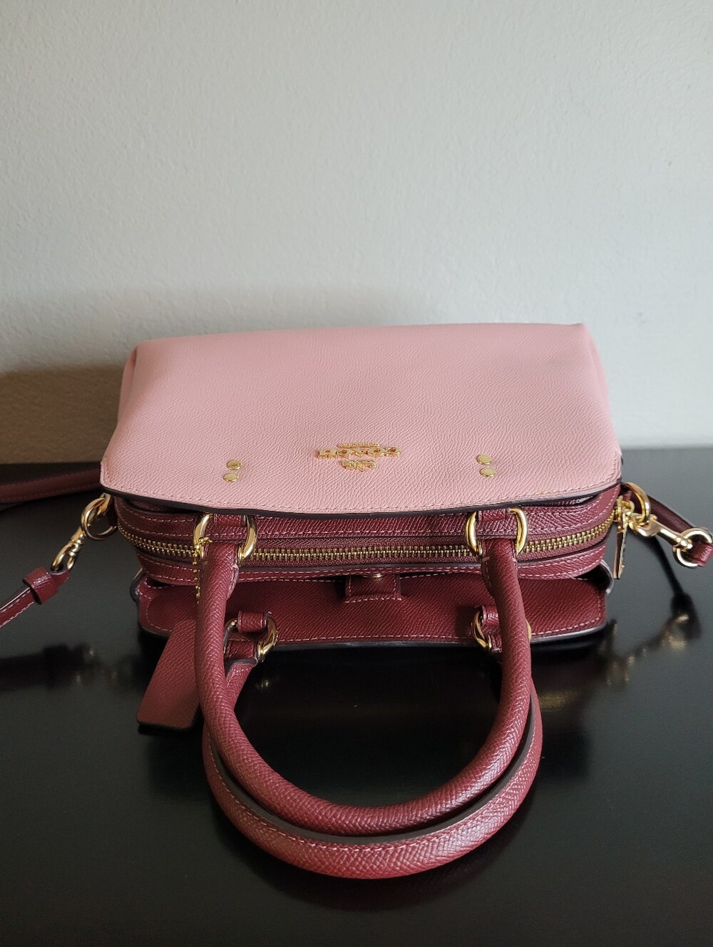 Coach Mini Lillie Carryall Satchel Crossbody Bag - Picture 6 of 16